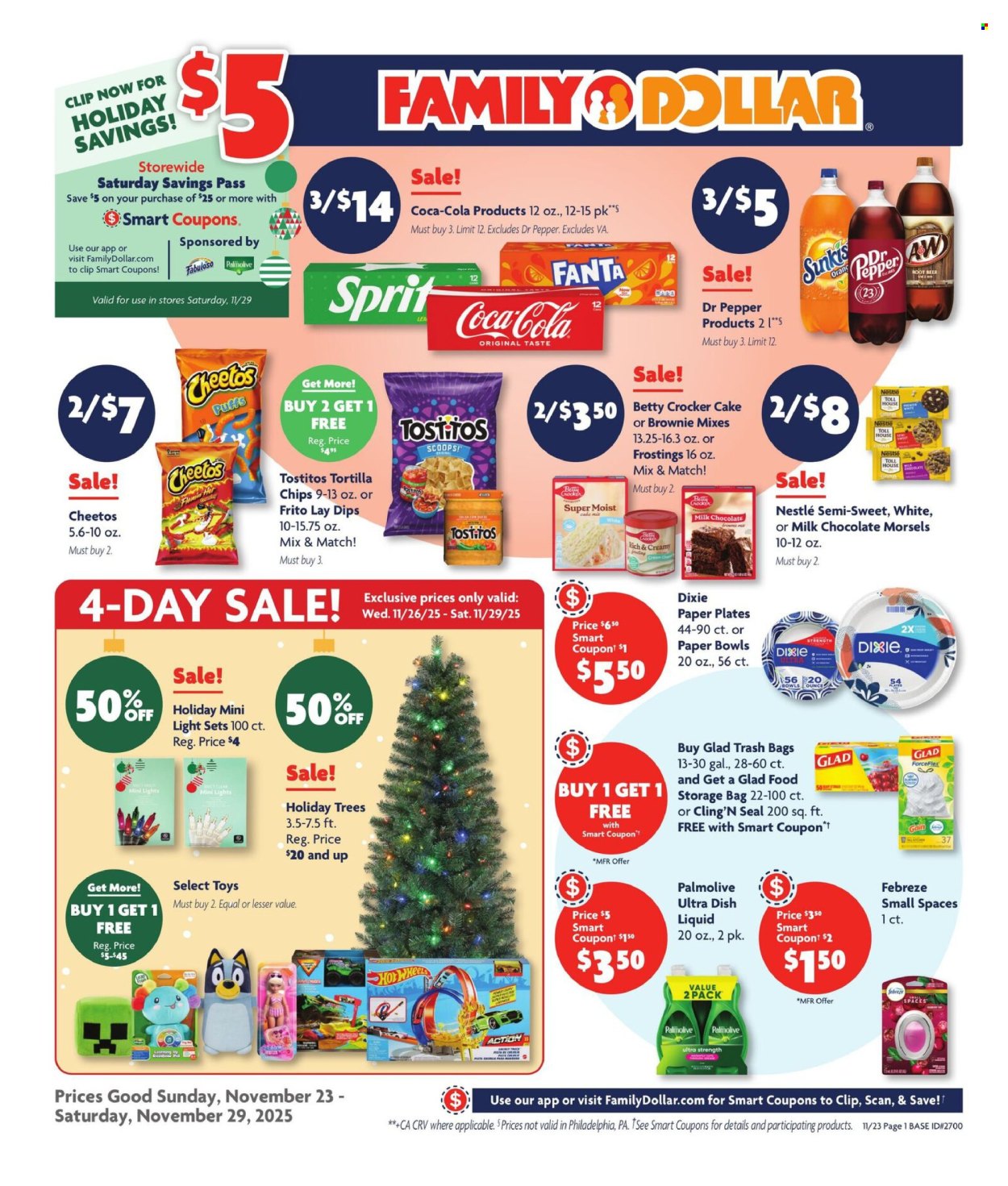 Family Dollar ad - 11/23/2025 - 11/29/2025. Page 1