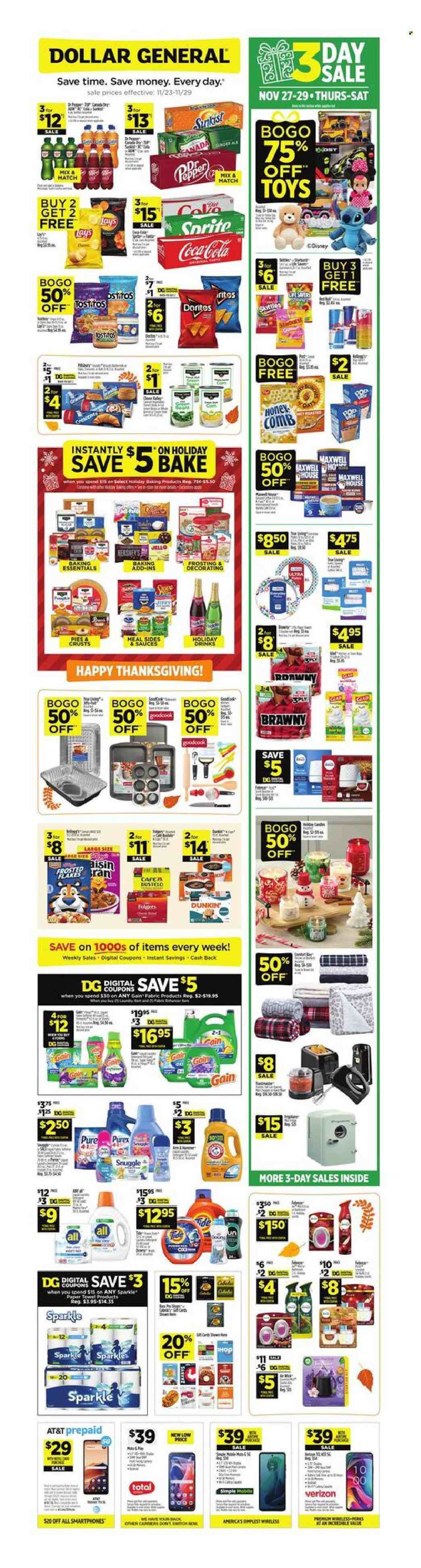 Dollar General ad - 11/23/2025 - 11/29/2025. Page 1