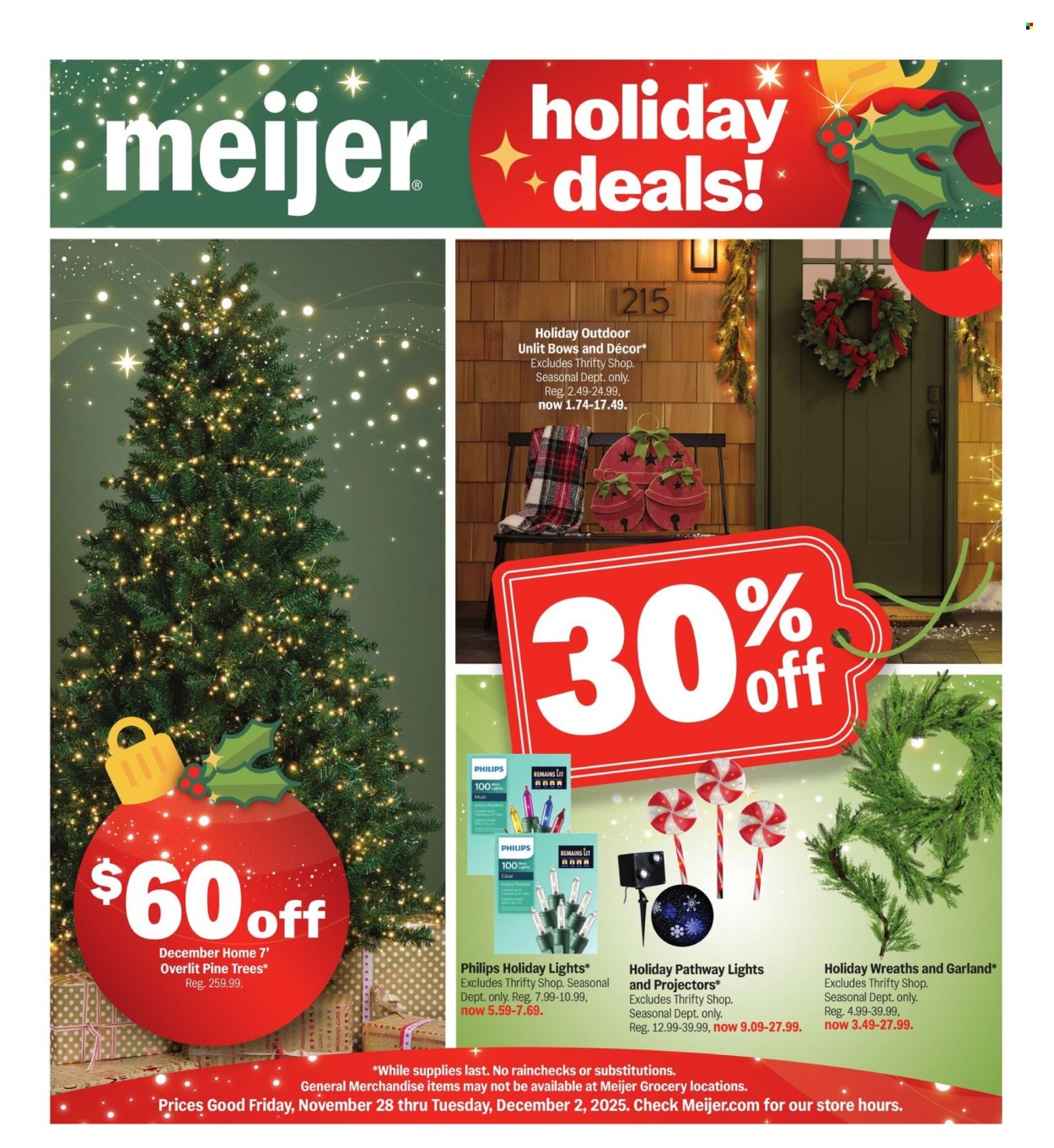 Meijer ad - 11/28/2025 - 12/02/2025. Page 1