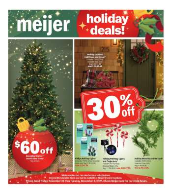 Meijer Flyer - 11/28/2025 - 12/02/2025.