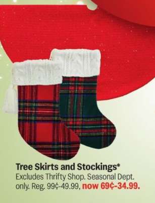 Tree Skirts and Stockings