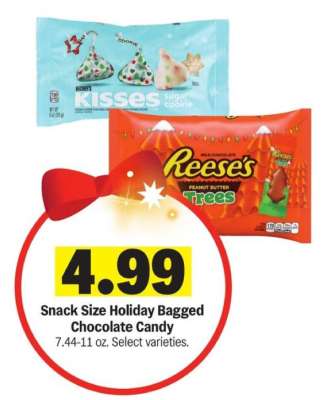 Snack Size Holiday Bagged Chocolate Candy