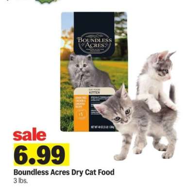 Boundless Acres Dry Cat Food