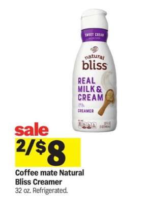 Coffee mate Natural Bliss Creamer