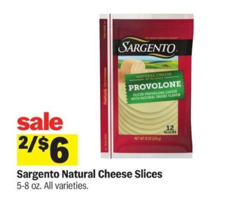 Sargento Natural Cheese Slices