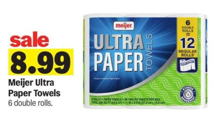 Meijer Ultra Paper Towels*