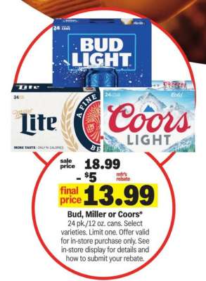 Bud, Miller or Coors