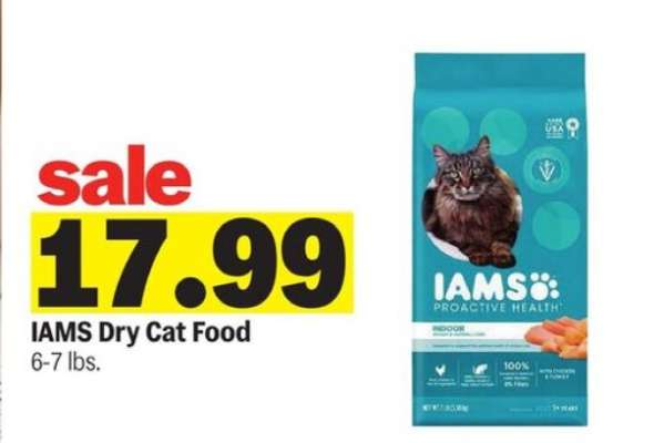 Iams Dry Cat Food