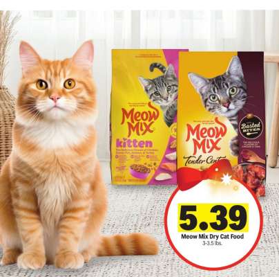 Meow Mix Dry Cat Food*