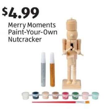 Merry Moments Paint-Your-Own Nutcracker