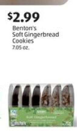 Benton's Soft Gingerbread Cookies