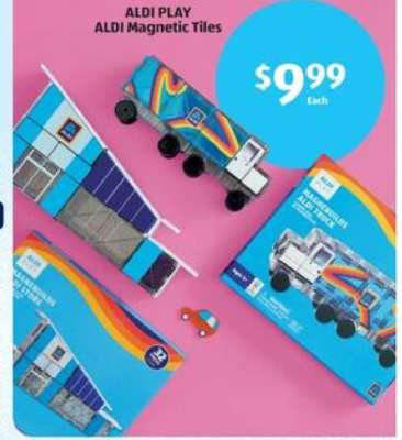 ALDI PLAY ALDI Magnetic Tiles
