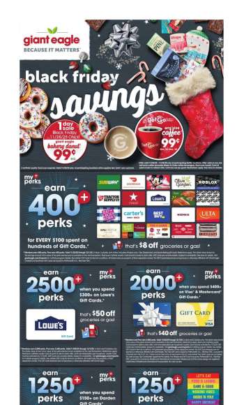Giant Eagle Flyer - 11/28/2025 - 12/03/2025.