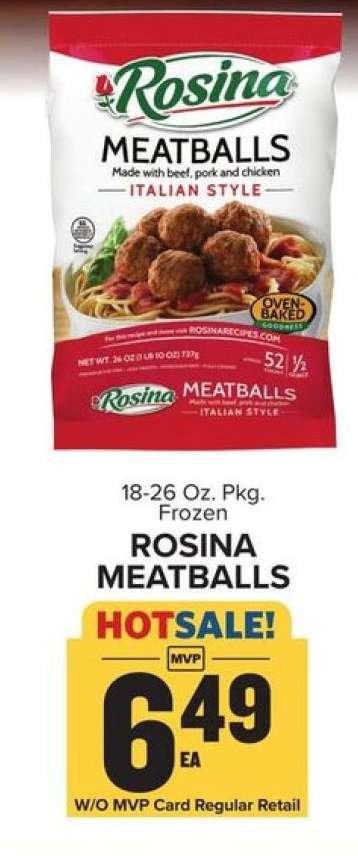 Rosina Meatballs
