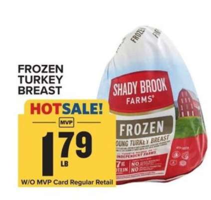 Shady Brook Farms Frozen Turkey Breast
