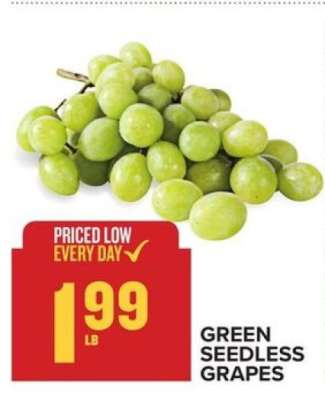 Green Seedless Grapes