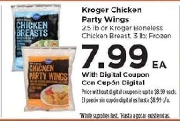 Kroger Chicken Party Wings
