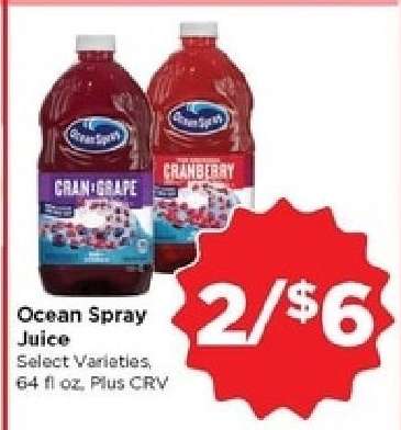 Ocean Spray Juice
