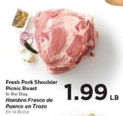 Fresh Pork Shoulder Picnic Roast