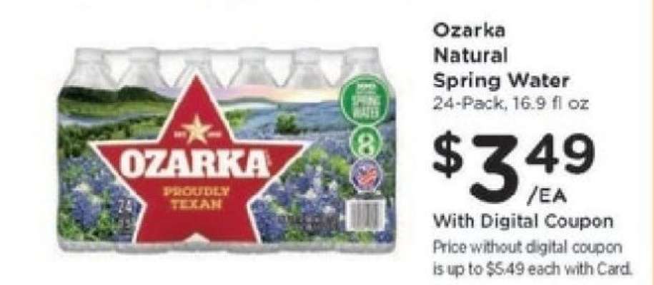 Ozarka Natural Spring Water