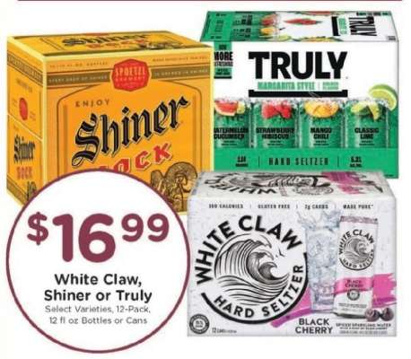 White Claw, Shiner or Truly