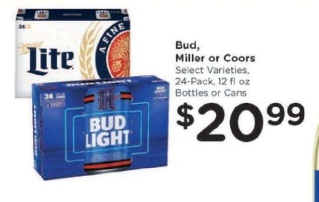 Bud, Miller or Coors