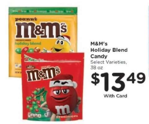 M&M's Holiday Blend Candy