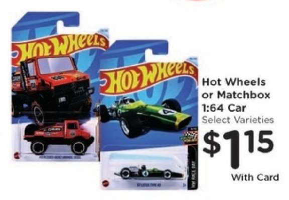 Hot Wheels or Matchbox 1:64 Car