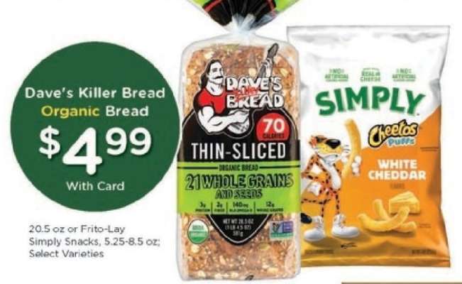 Dave's Killer Bread Organic Bread