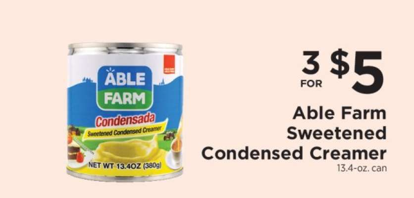 Able Farm Sweetened Condensed Creamer
