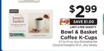 Bowl & Basket Coffee K-Cups