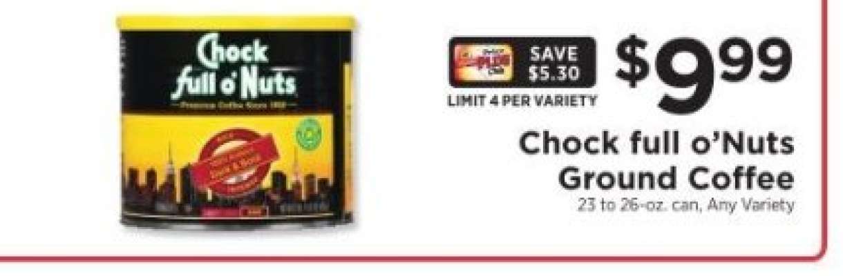 Chock full O'Nuts Ground Coffee