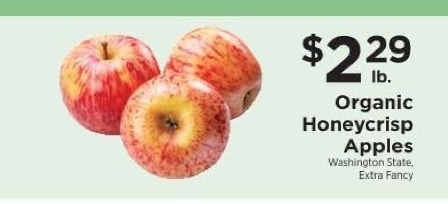 Organic Honeycrisp Apples