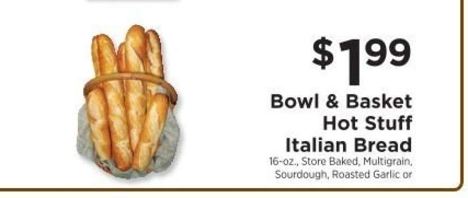 Bowl & Basket Hot Stuff Italian Bread