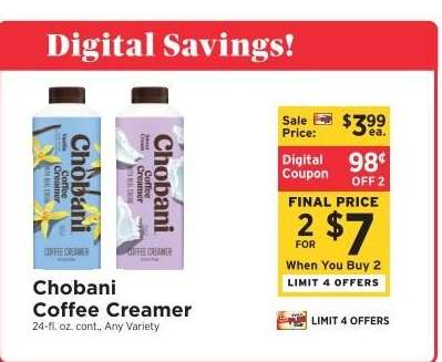 Chobani Coffee Creamer*