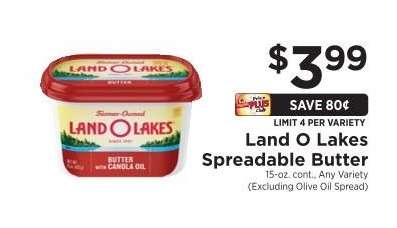 Land O Lakes Spreadable Butter