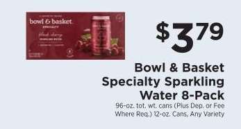 Bowl & Basket Specialty Sparkling Water 8-Pack