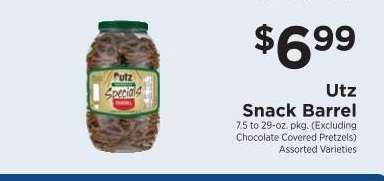 Utz Snack Barrel