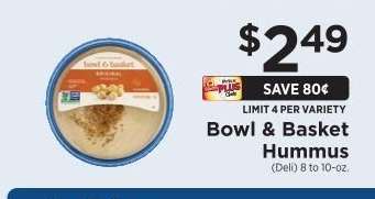 Bowl & Basket Hummus