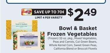 Bowl & Basket Frozen Vegetables