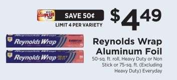 Reynolds Wrap Aluminum Foil