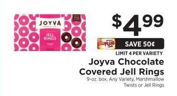 Joyva Chocolate Covered Jell Rings