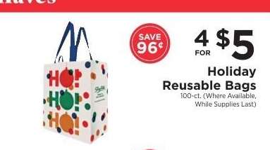 Holiday Reusable Bags