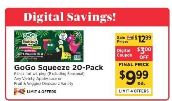 GoGo Squeeze 20-Pack