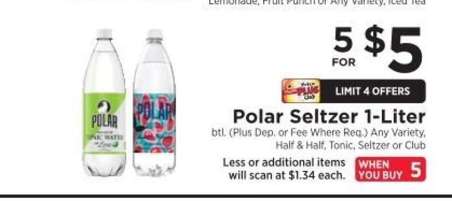 Polar Seltzer 1-Liter