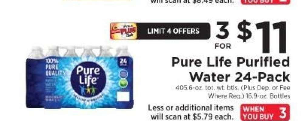 Pure Life Purified Water 24-Pack