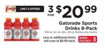 Gatorade Sports Drinks 8-Pack
