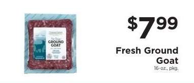 Fresh Ground Goat