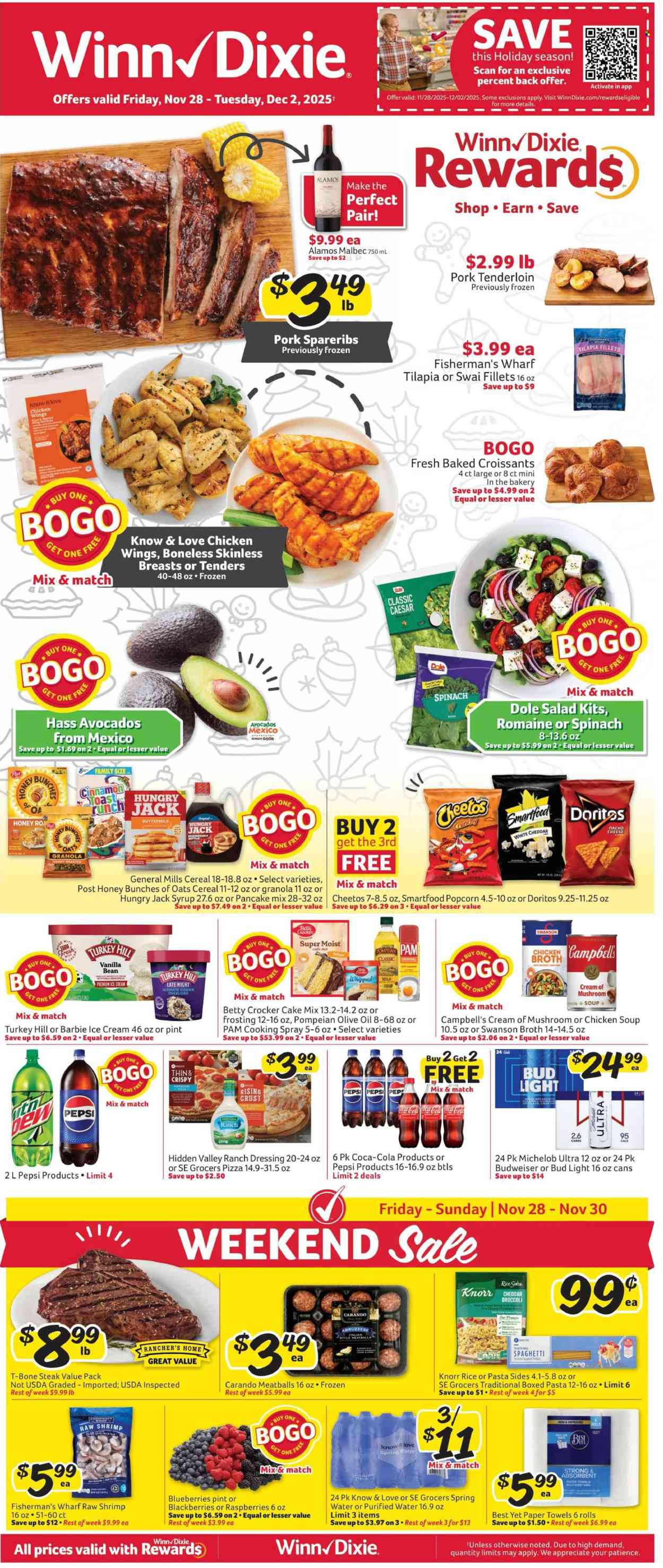 Winn Dixie ad - 11/28/2025 - 12/02/2025. Page 1