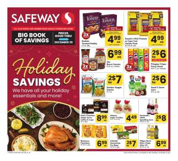 Safeway Flyer - 11/28/2025 - 12/25/2025.
